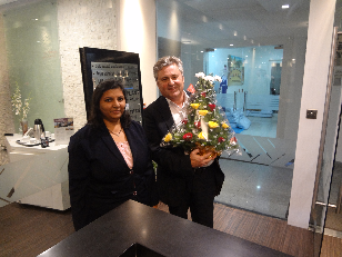 CogniStreamer CEO Visits DataSpeaks Offshore Development Center